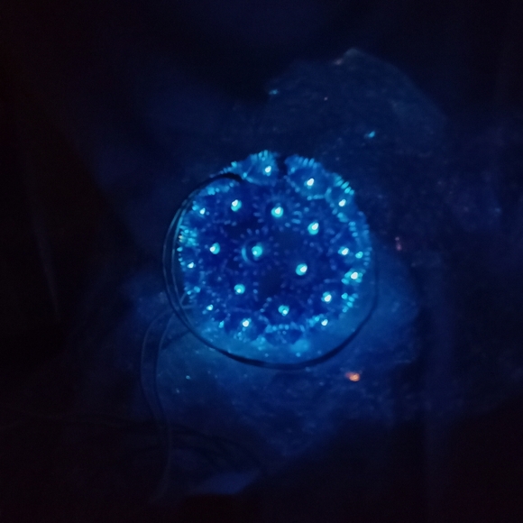 Vintage 2002 Enchanted Forest Christmas 60 Light Motion Sphere 5" 4 Functions - Picture 3 of 11